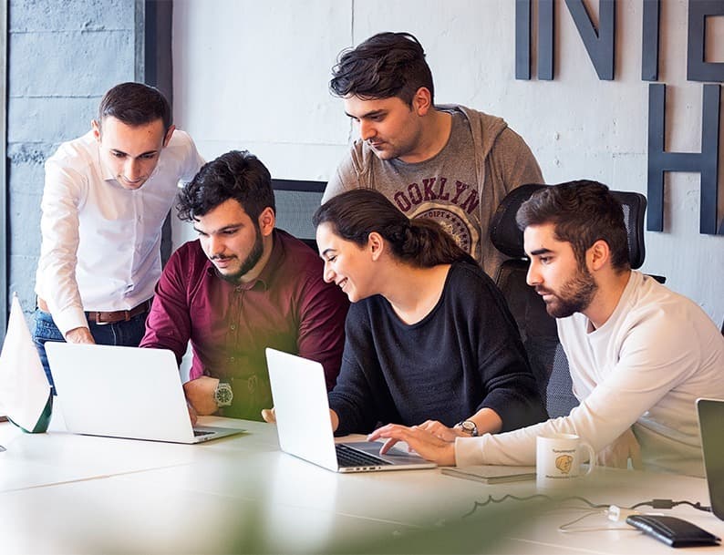 Graphic design team